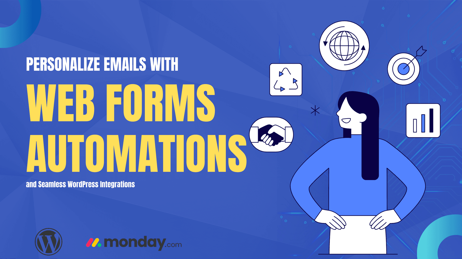 Personalized emails with web form automations and seamless WordPress integrations