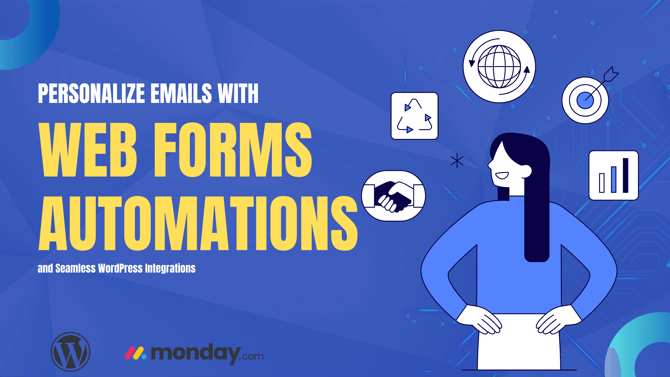 Personalized emails with web form automations and seamless WordPress integrations
