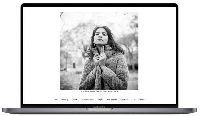 Elena Budnikova portfolio homepage