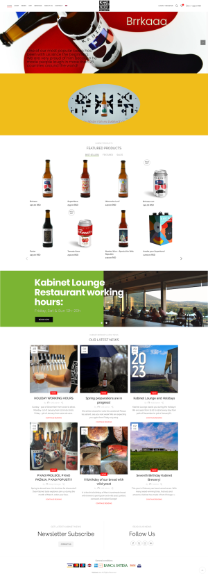 kabinet homepage